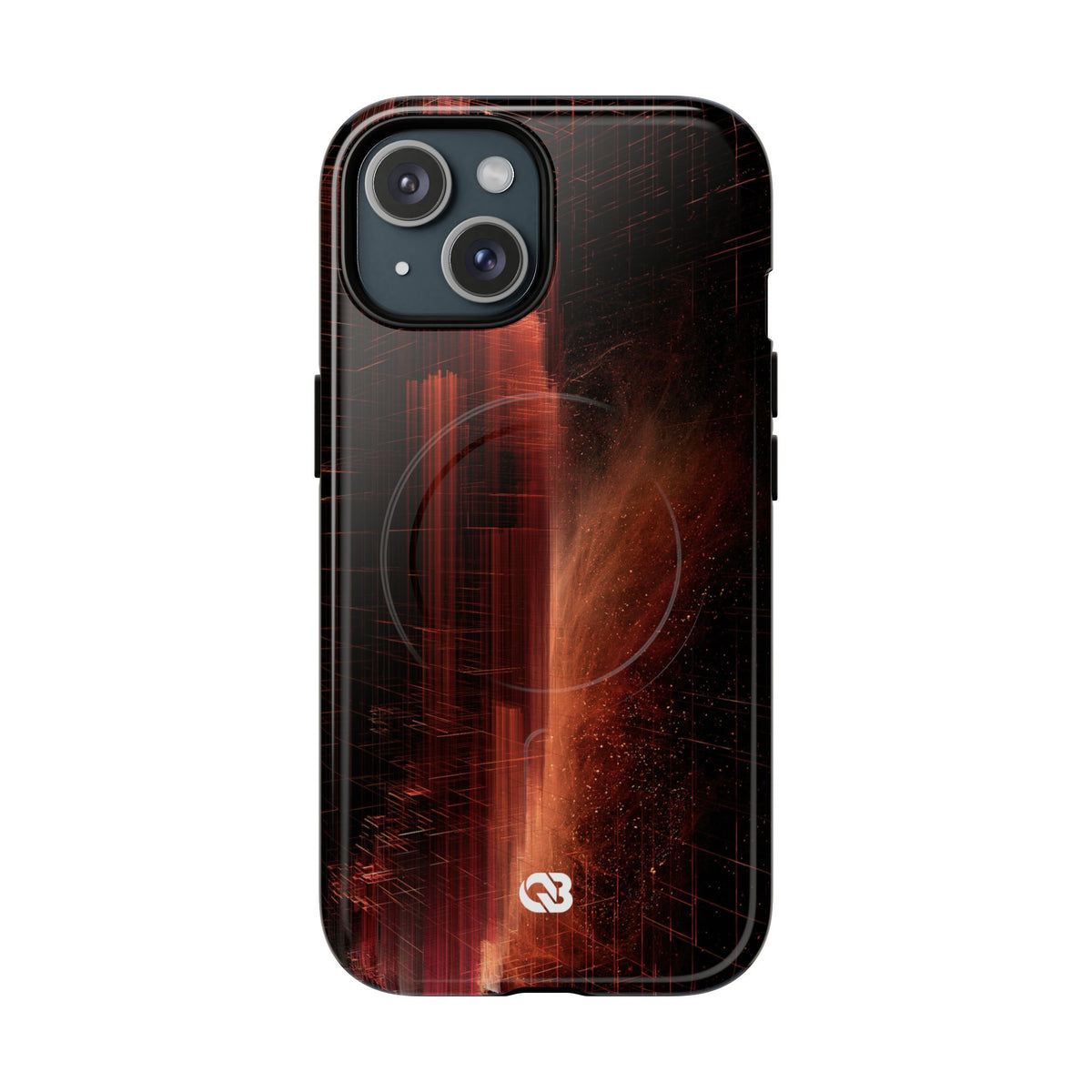 Luminous Monolith · Tough 2.0 Magnetic Phone Case for iPhone · Black