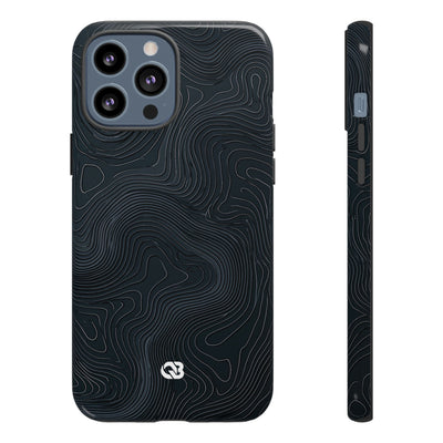 Obsidian Elevation · Tough Phone Case for iPhone · Black