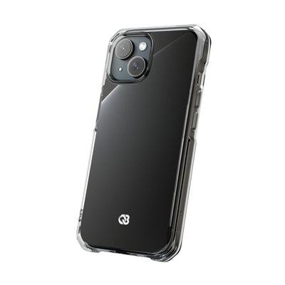 Black Impact MagSafe Phone Case for iPhone - Obsidian Lunar Arch