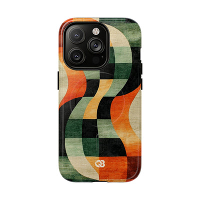 Burnt Orange Curve · Tough+ Phone Case for iPhone · Magsafe