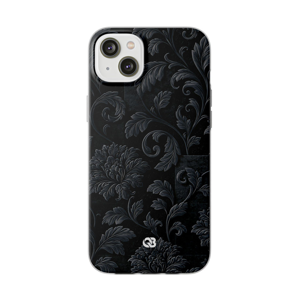 Obsidian Damask · Lite Phone Case for iPhone ·  Black