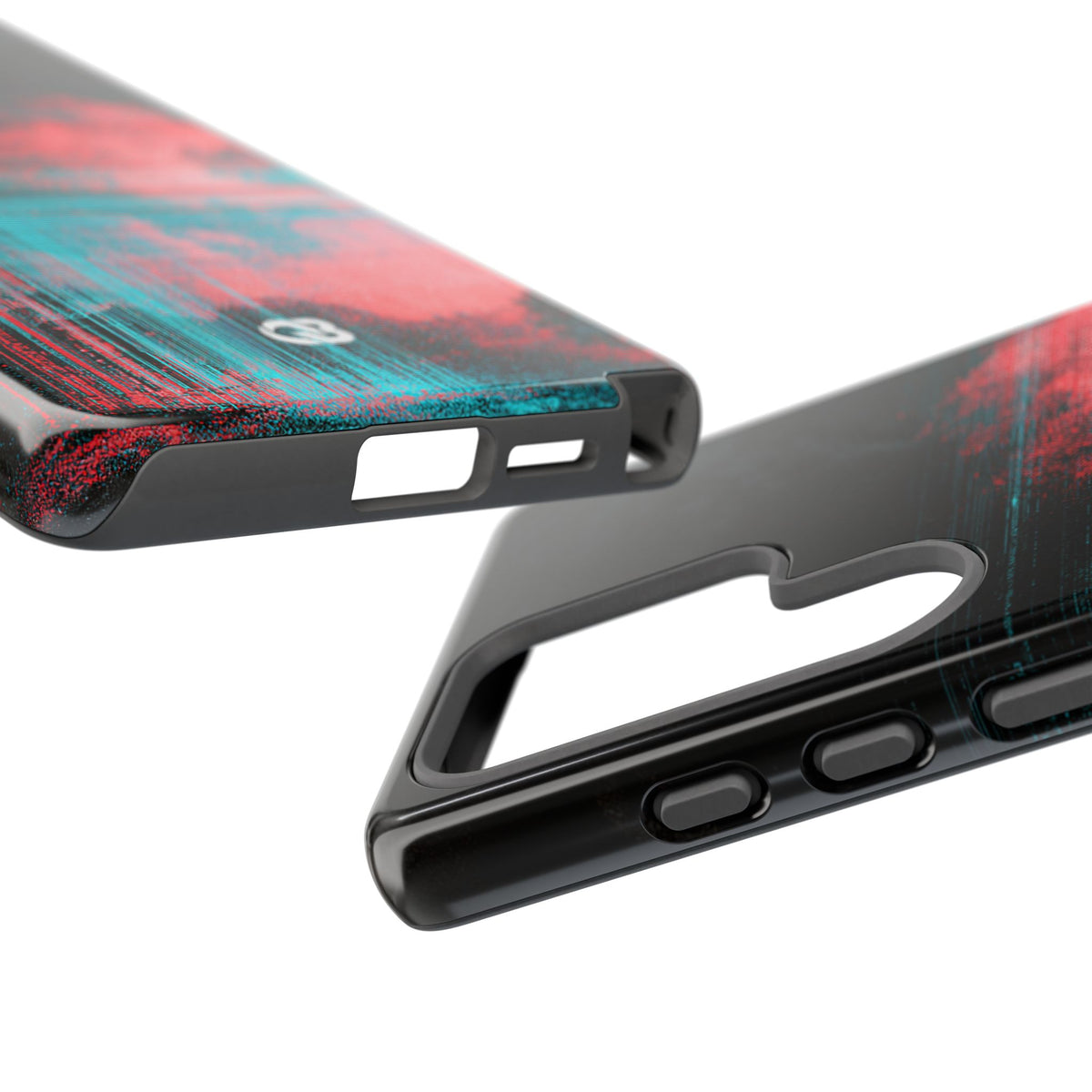 Digital Signal Drift · Tough Phone Case for Samsung · Black