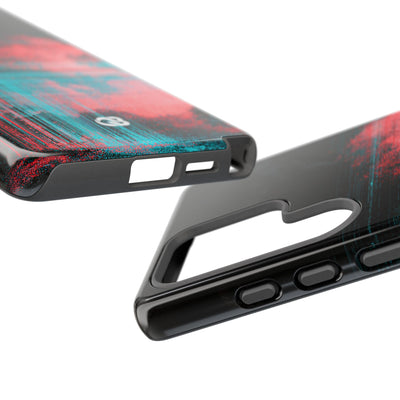Digital Signal Drift · Tough Phone Case for Samsung · Black