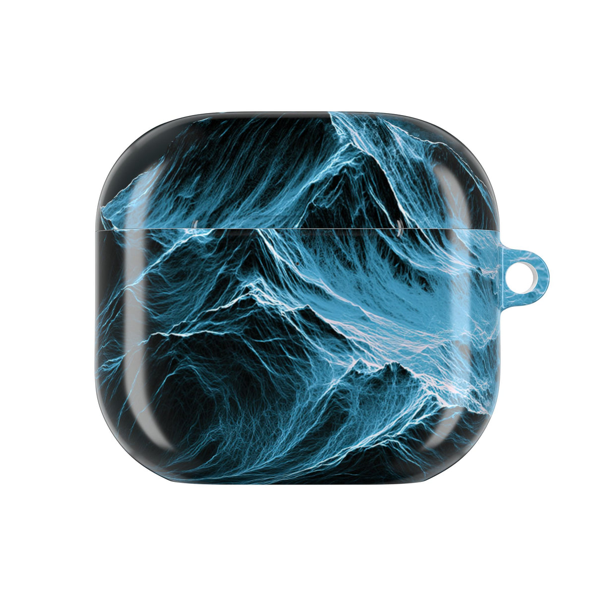 Nordic Frost Peak · Hard Case for AirPods & AirPods Pro · Blue