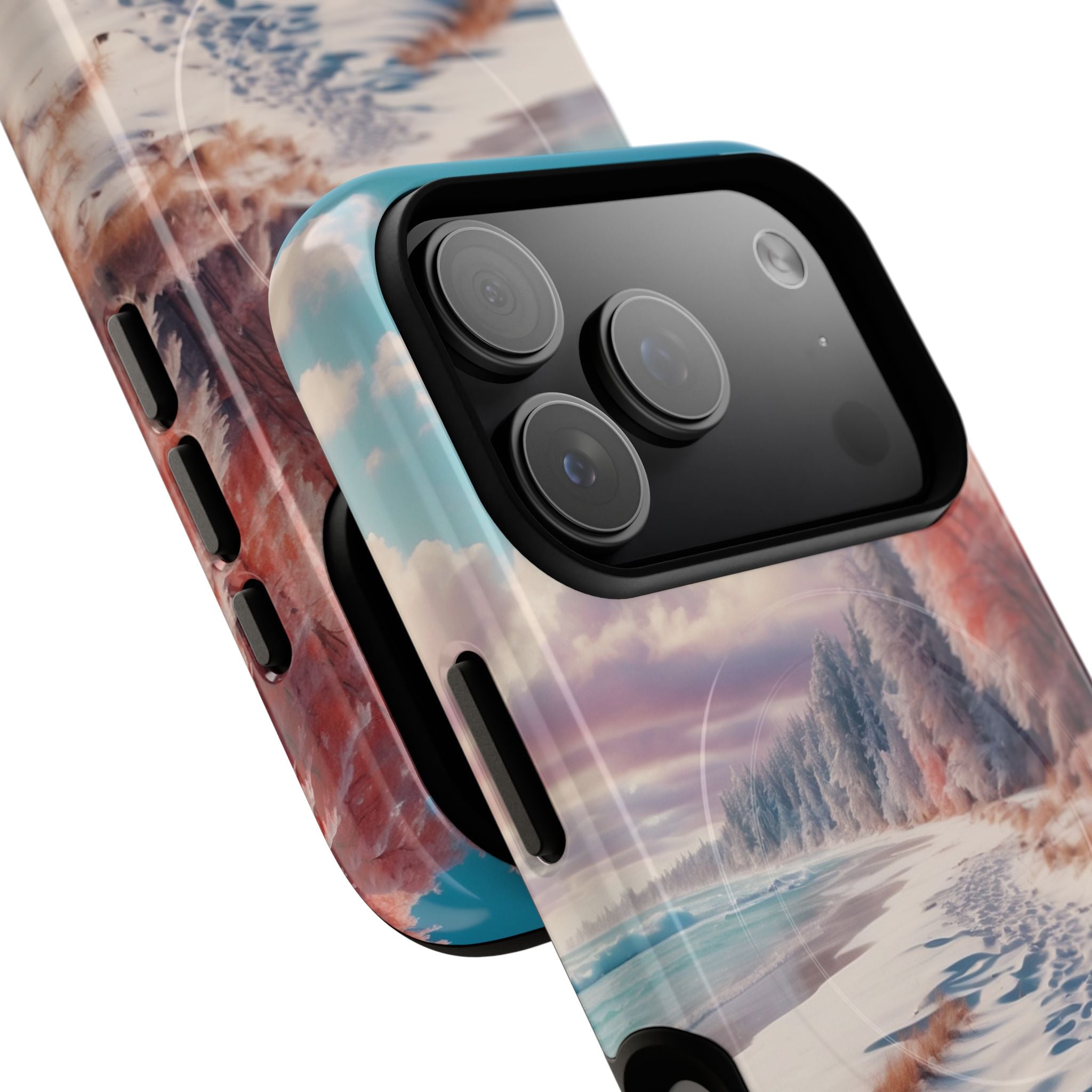 Snowy Footprints iPhone 17 Pro Case - Tough+ - CASE•BOB