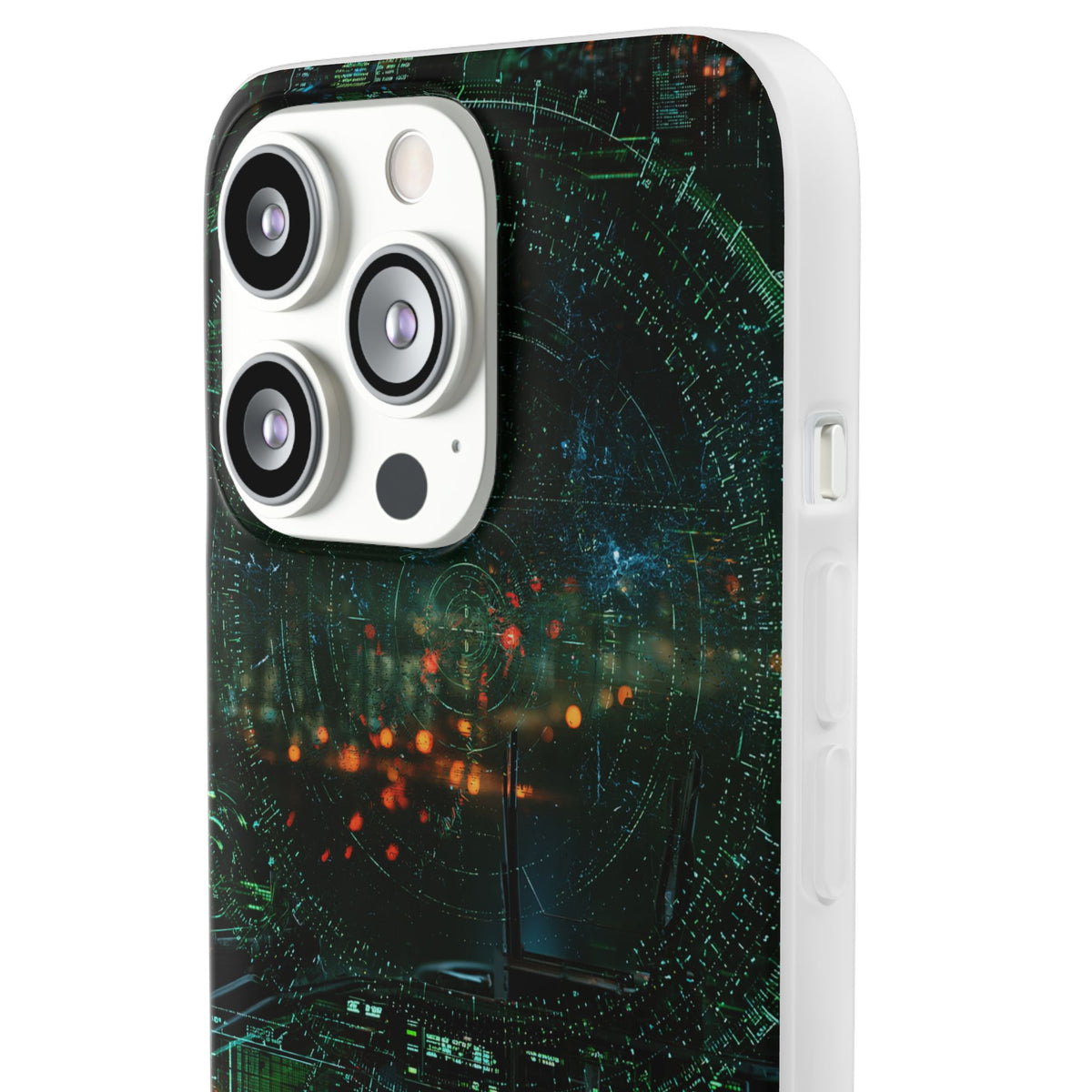 Tactical Avionics HUD · Lite Phone Case for iPhone ·  Green