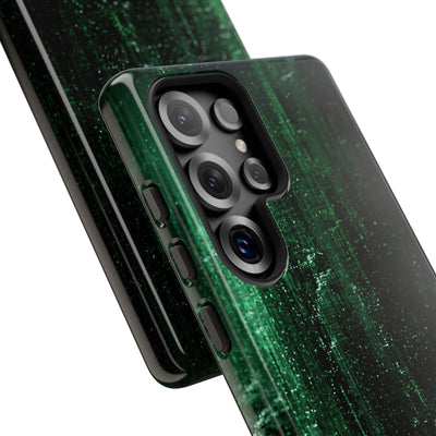 Emerald Void · Tough Phone Case for Samsung · Green