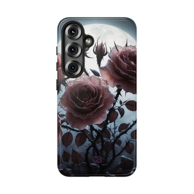 Lunar Lace Petals · Tough Coque de téléphone pour Samsung