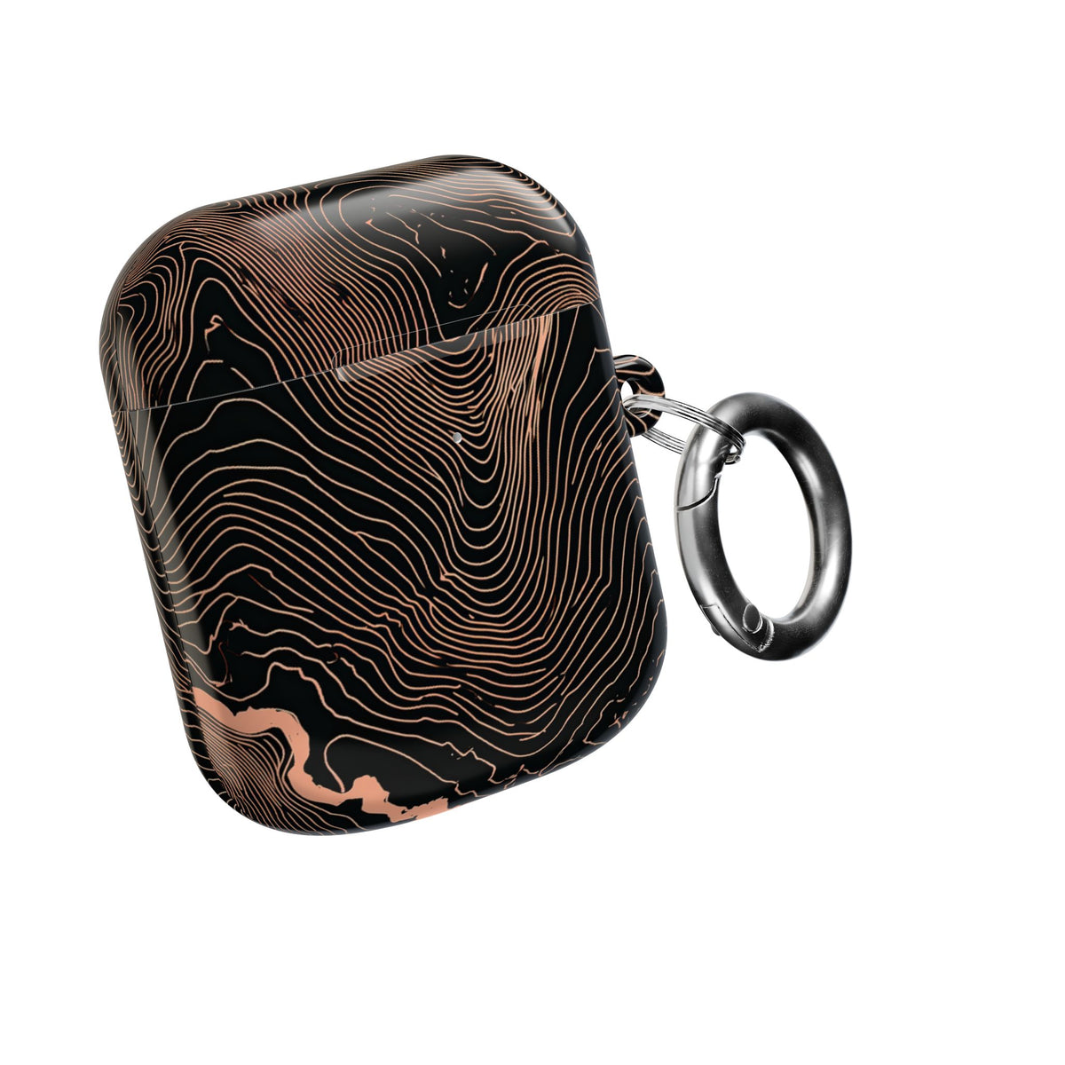 Mesa Elevation Contour · Hard Case for AirPods & AirPods Pro · Black