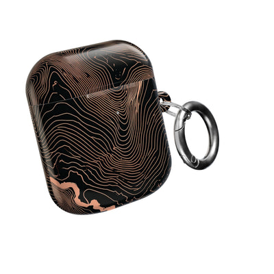 Mesa Elevation Contour · Hard Case for AirPods & AirPods Pro · Black