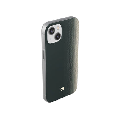 Grey Lite Phone Case for iPhone - Charcoal Tech Grid