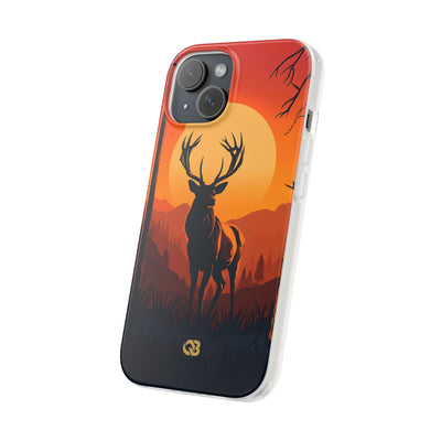 Amber Ridge Stag · Soft Phone Case for iPhone