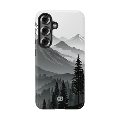 Grey Tough Phone Case for Samsung - Granite Ridge Mist