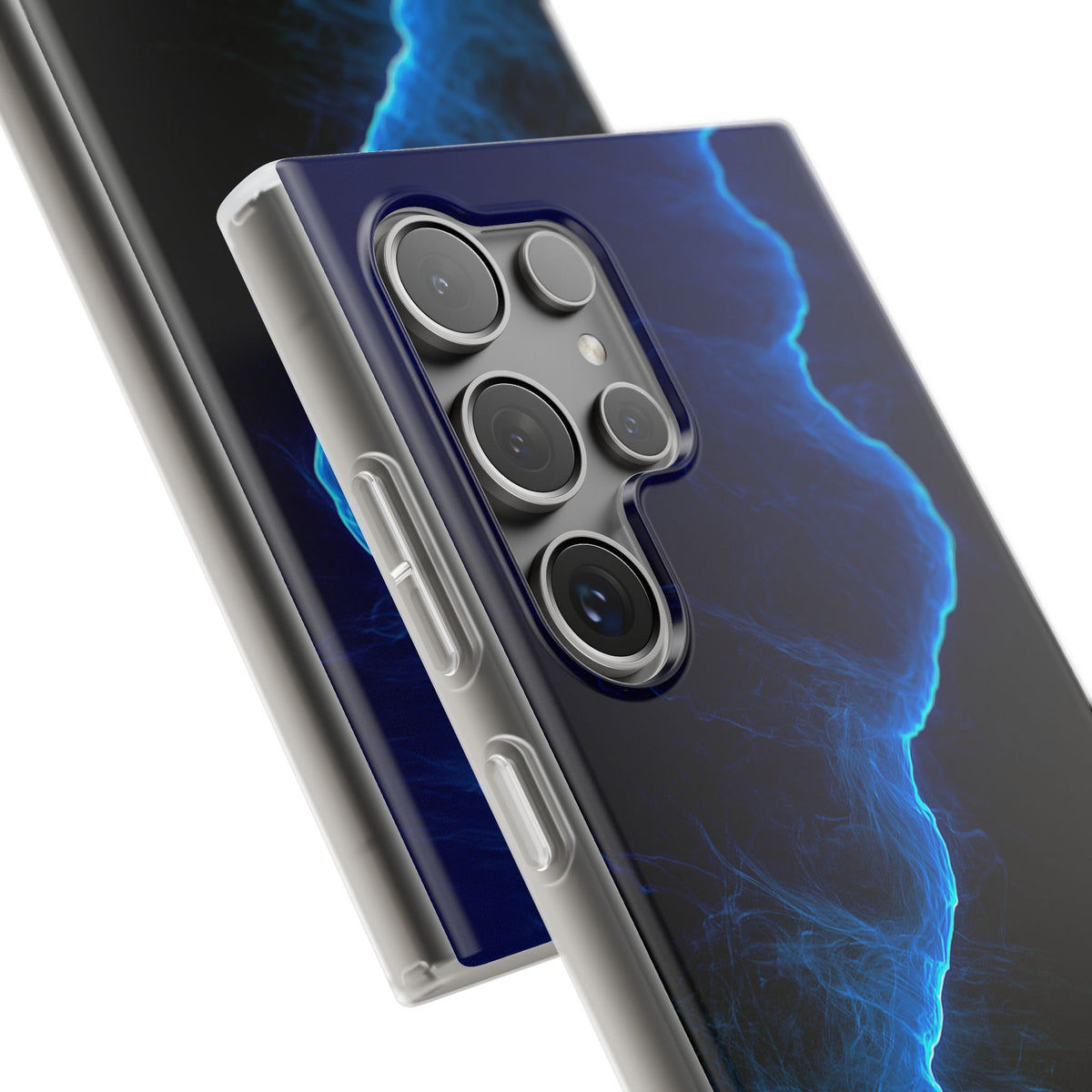 Electric Azure Drift · Lite Phone Case for Samsung · Blue