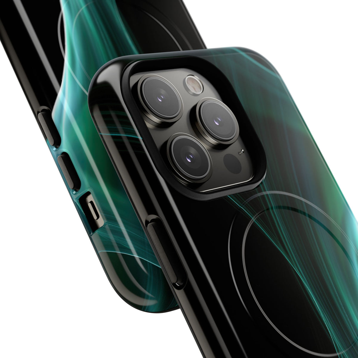 Emerald Lumen · Tough 2.0 Magnetic Phone Case for iPhone · Green