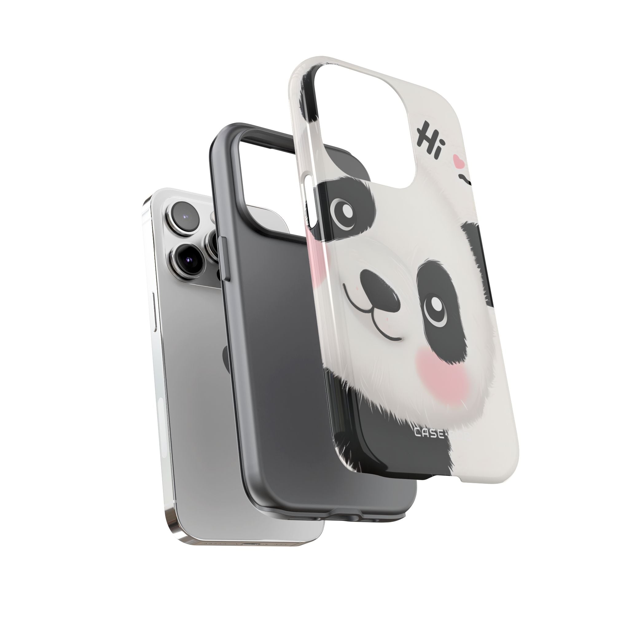 Panda Glow iPhone 14 Pro Case - Tough