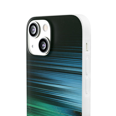 Digital Shoreline Drift · Lite Phone Case for iPhone ·  Teal