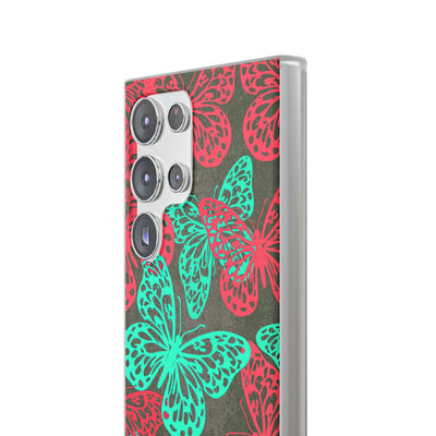 Electric Papillon · Lite Phone Case for Samsung · Pink
