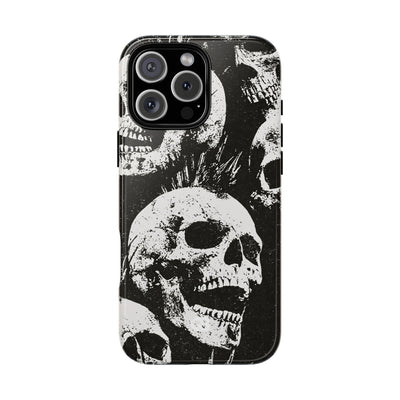 Punk Skull Riot · Tough Phone Case for iPhone · Black