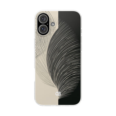 Minimal Frond Study · Lite Phone Case for iPhone ·  Black