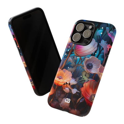 Luminous Poppy Glade · Tough Hoesje voor iPhone