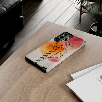 Kaareva varsi auringonlasku Samsung S23 Ultra - Tough suojakotelo