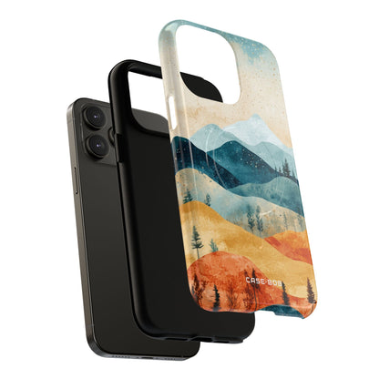 Moonlit Mountains iPhone 14 Pro Max Case - Tough+