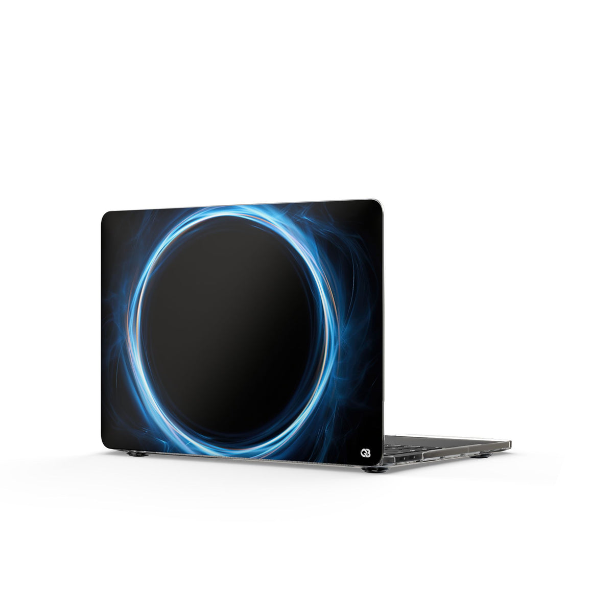 Luminous Corona · Clear Hard Case for MacBook · Blue