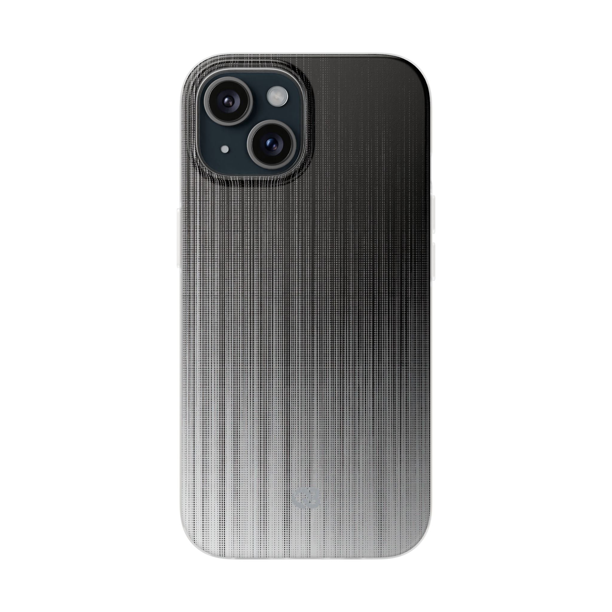 Grey Lite Phone Case for iPhone - Static Vertical Dither