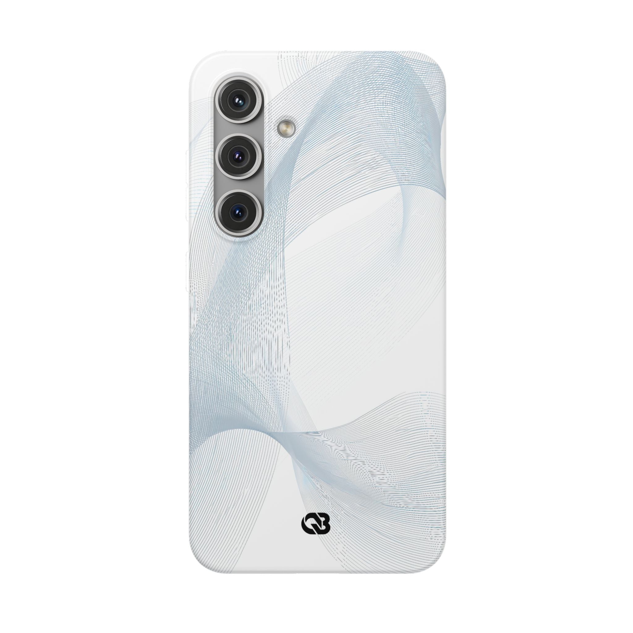 White Lite Phone Case for Samsung - Arctic Line Current