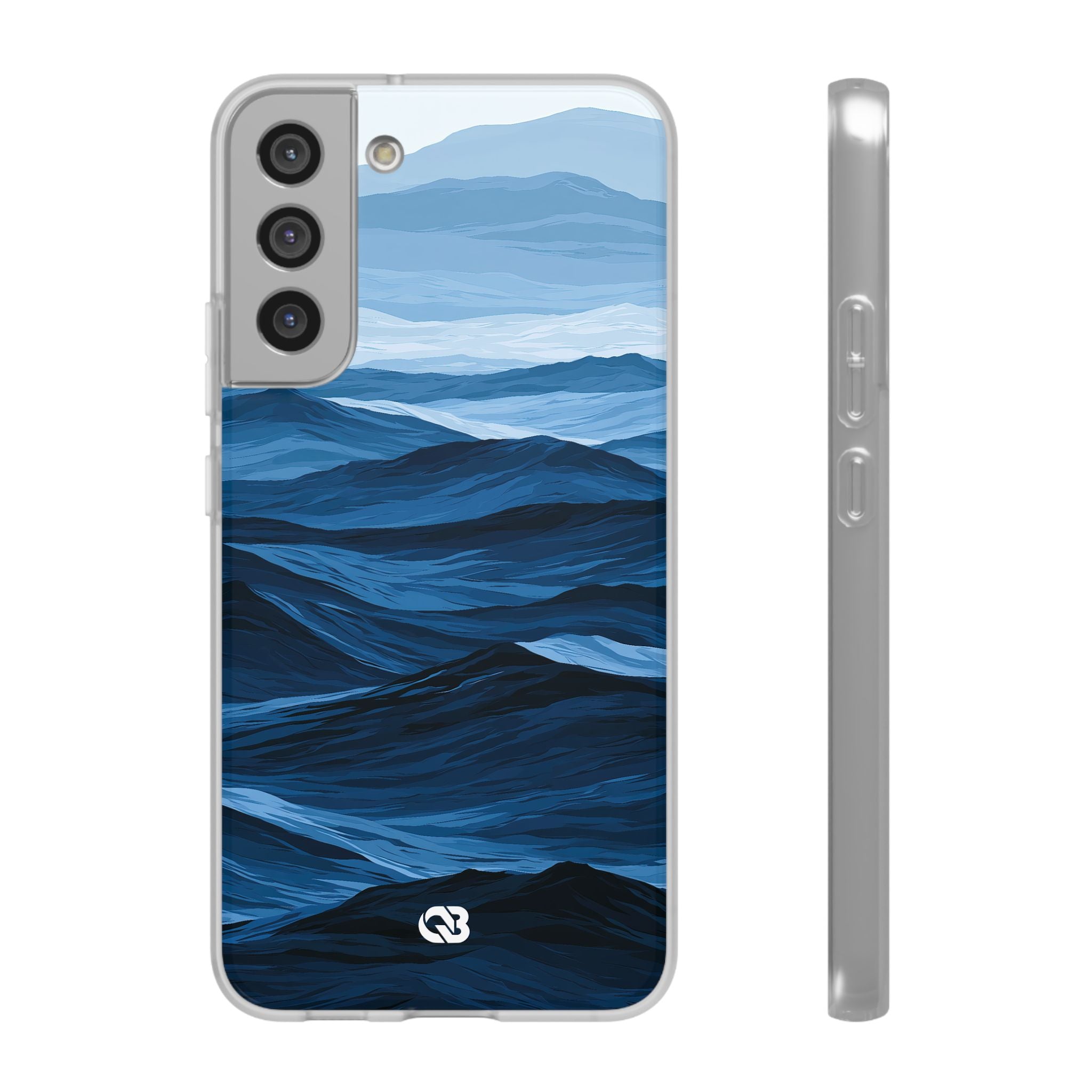 Blue Lite Phone Case for Samsung - Cobalt Ridge Tides