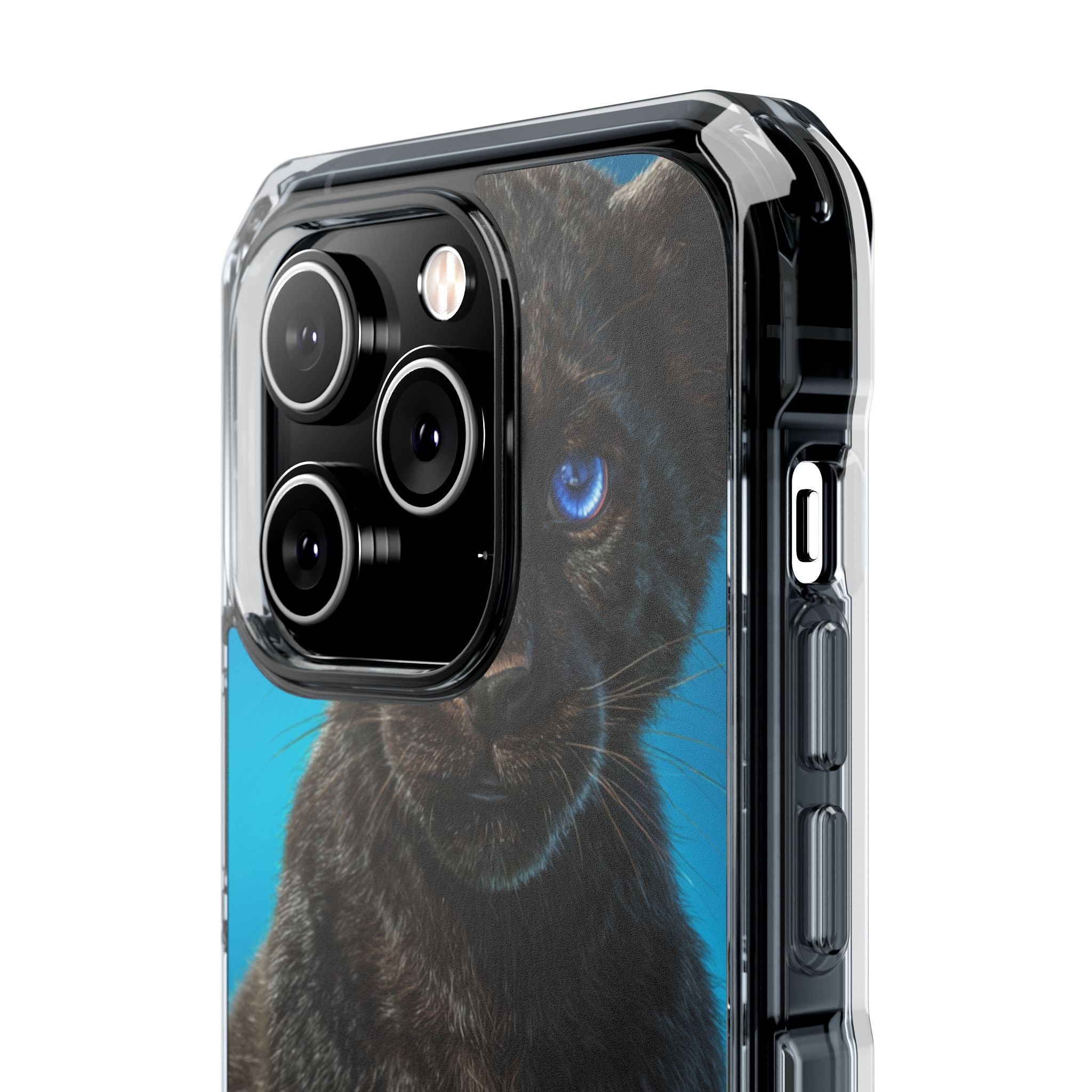 Sapphire Gaze Panther · Impact Phone Cover for iPhone · Magsafe