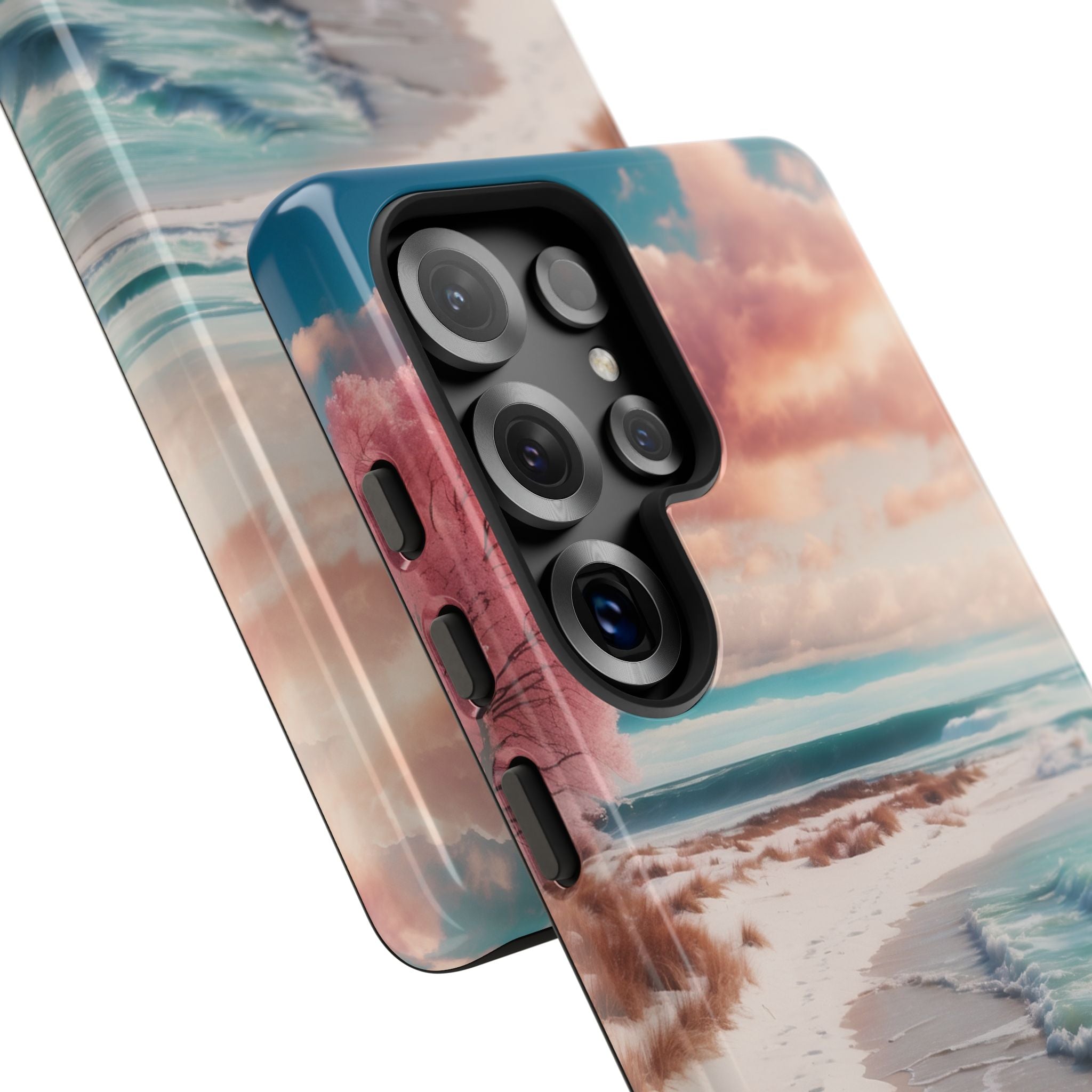 Pink Tree Breeze Samsung S25 Ultra -kovaus - Tuff