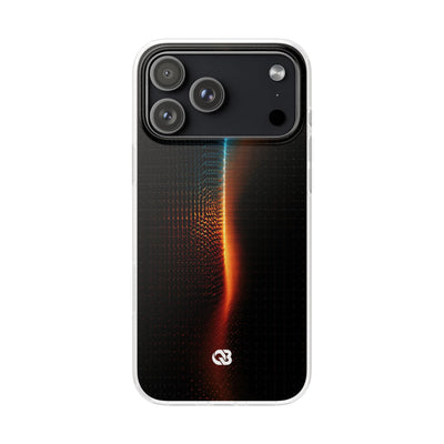 Luminous Refraction Grid · Lite Phone Case for iPhone ·  Black