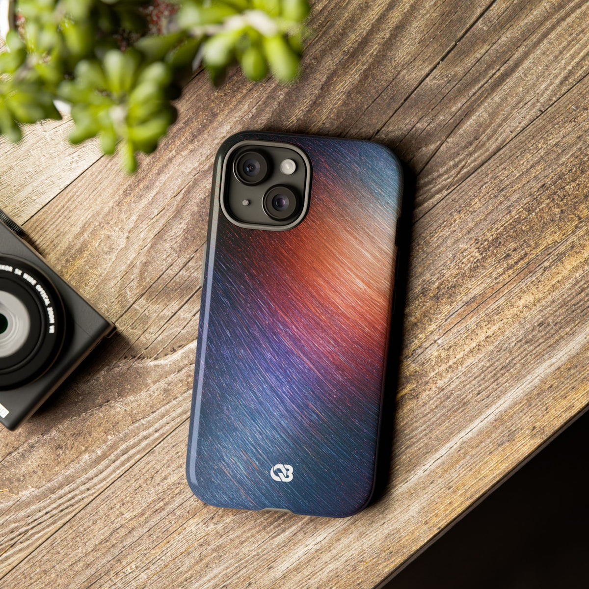 Radiant Energy Stream · Tough Phone Case for iPhone · Blue