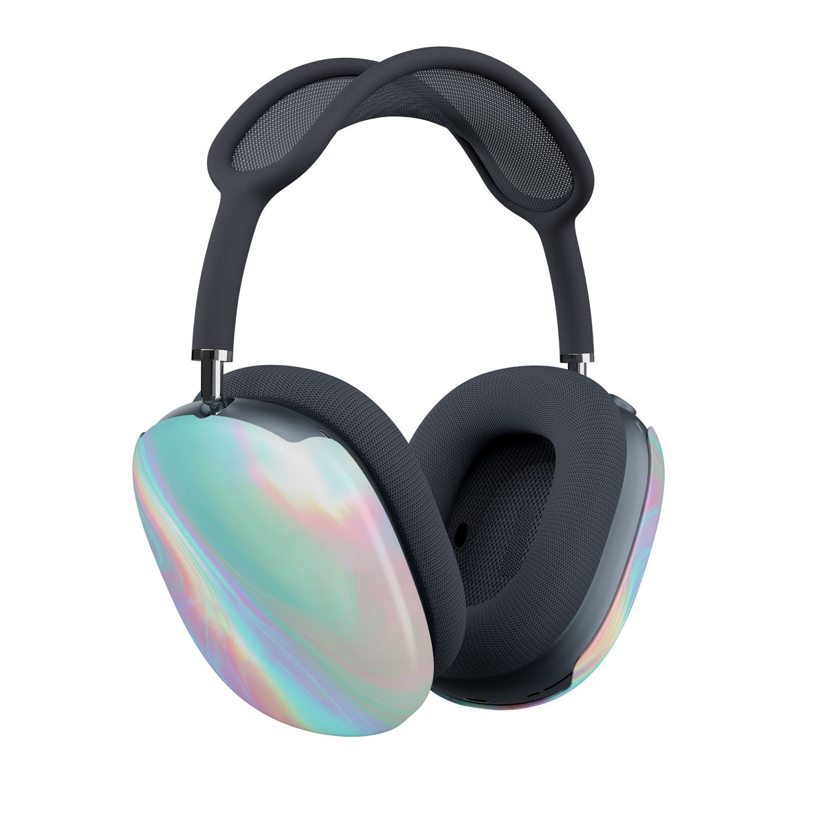 Prismatic Liquid Light · Hard Case for AirPods Max · Teal