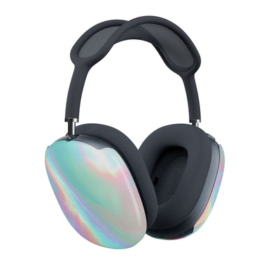 Prismatic Liquid Light · Hard Case for AirPods Max · Teal