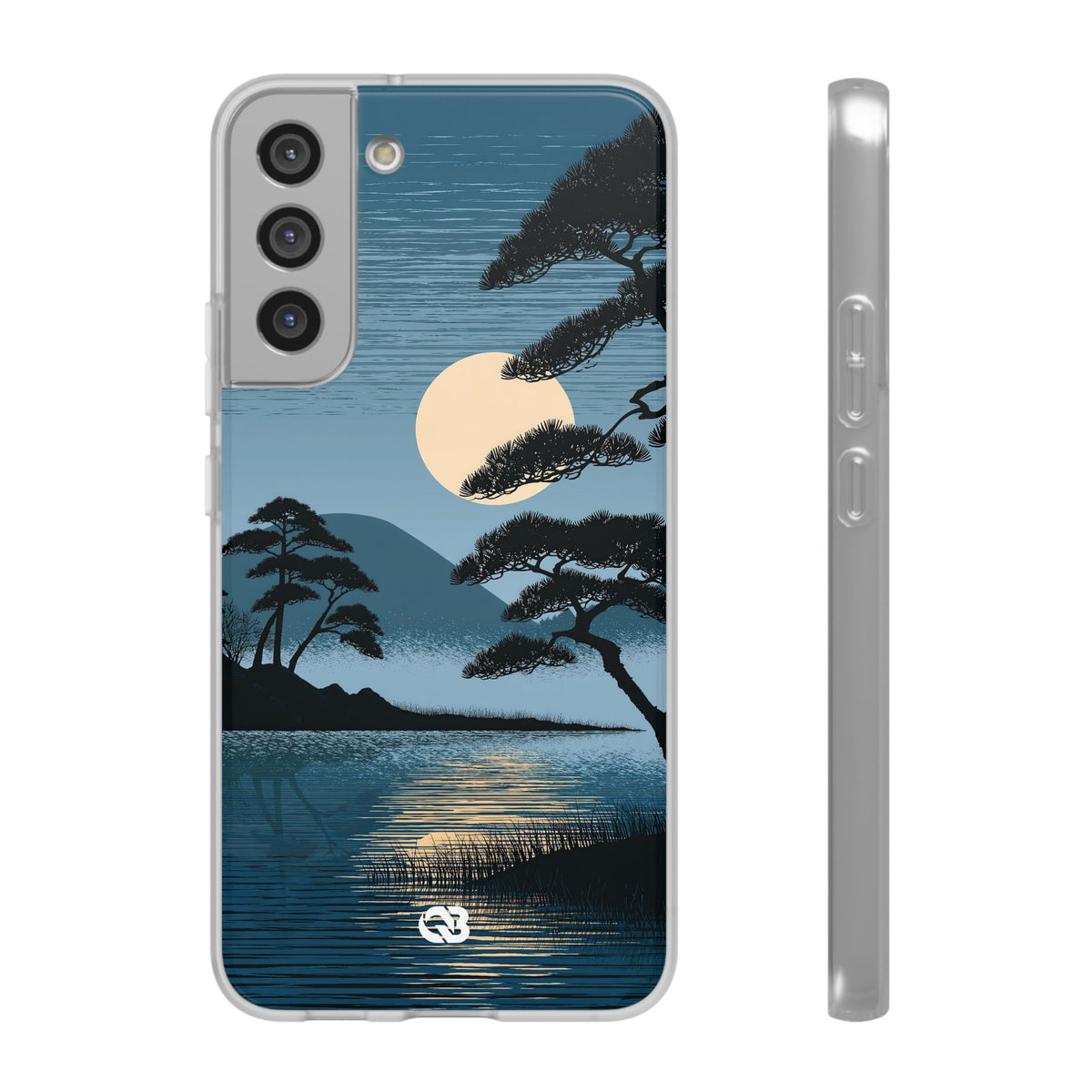 Moonlit Pine Horizon · Lite Phone Case for Samsung · Blue