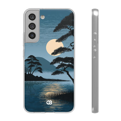 Moonlit Pine Horizon · Lite Phone Case for Samsung · Blue