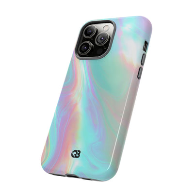 Prismatic Liquid Light · Tough Phone Case for iPhone · Teal