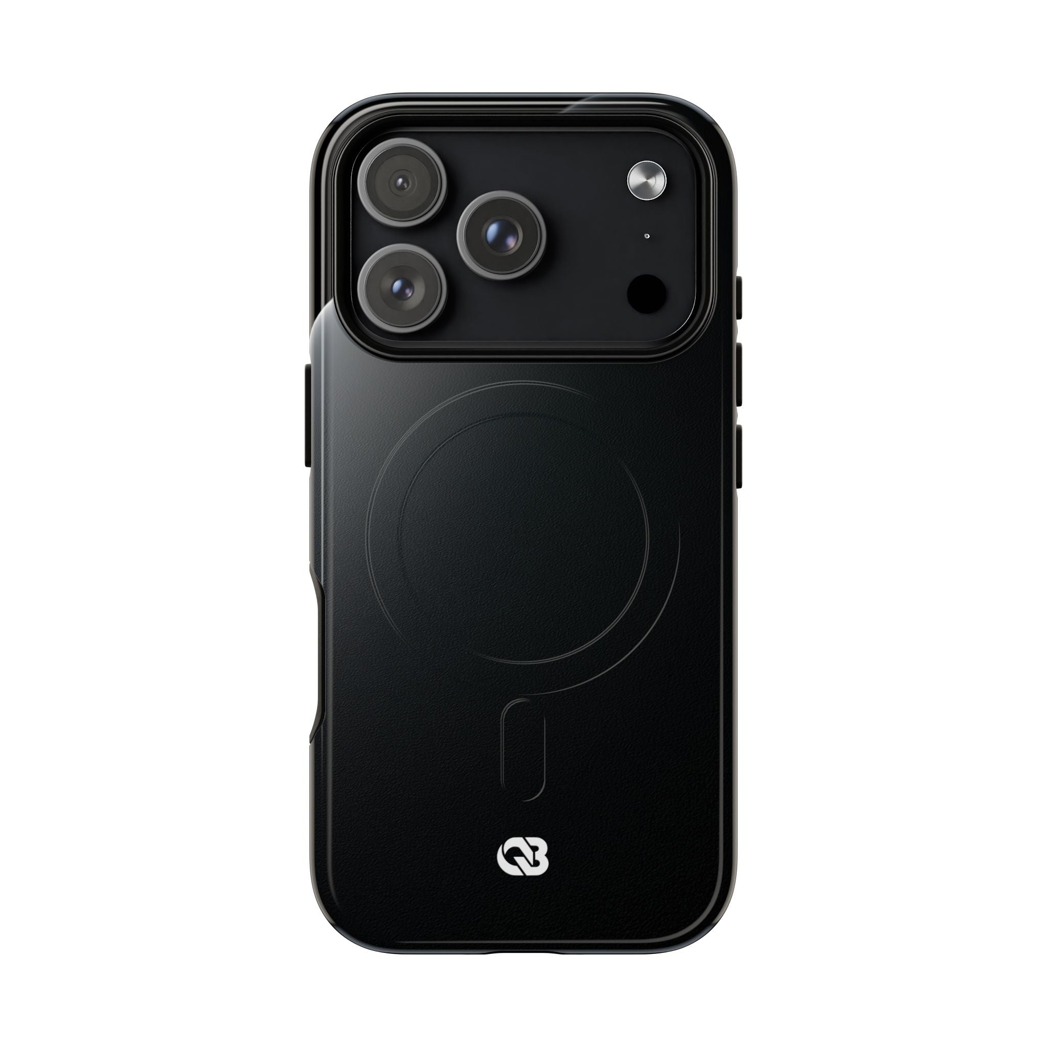 Black Tough 2.0 Magsafe Phone Case for iPhone - Obsidian Lunar Arch