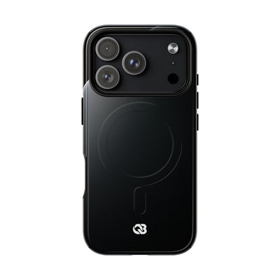 Black Tough 2.0 Magsafe Phone Case for iPhone - Obsidian Lunar Arch