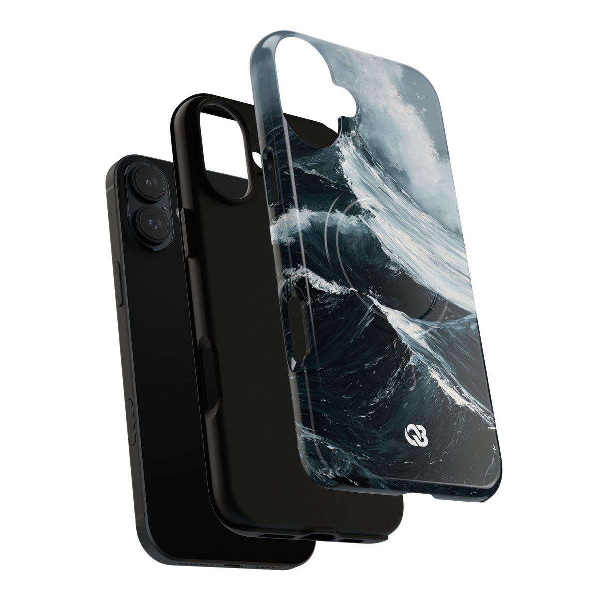 Nordic Swell · Tough 2.0 Magnetic Phone Case for iPhone · Blue