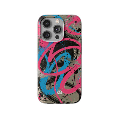 Cyber Splatter Flow · Lite Phone Case for iPhone ·  Pink