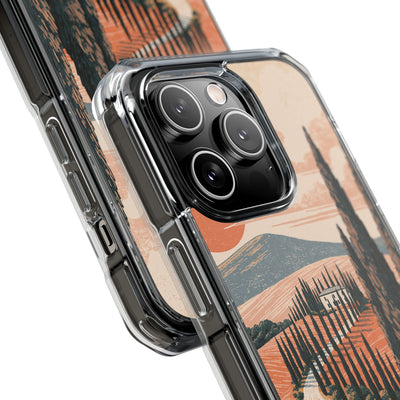 Orange Impact MagSafe Phone Case for iPhone - Terracotta Ridge Trail