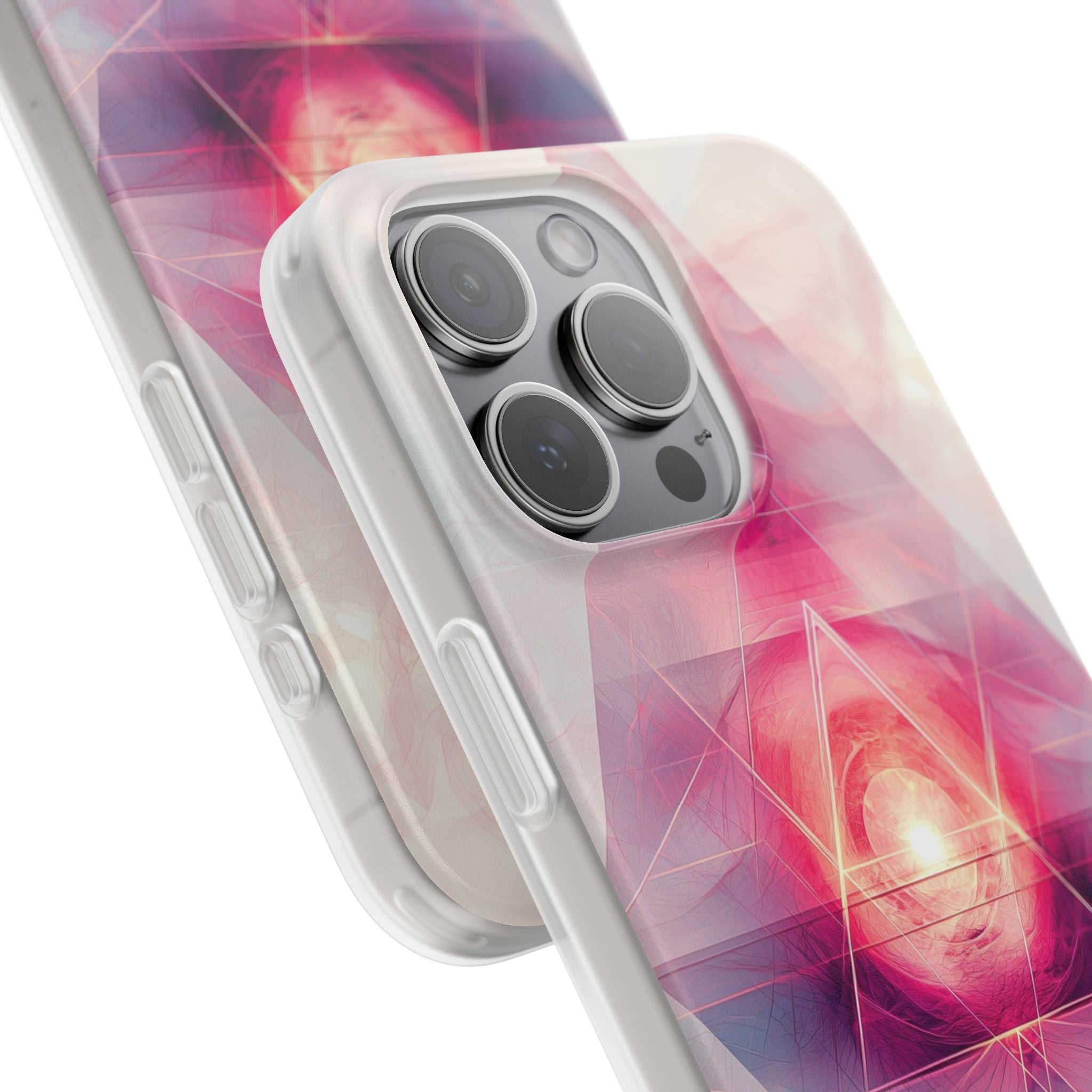 Diamond Glow iPhone 15 Pro Max -pehmeä suojakotelo