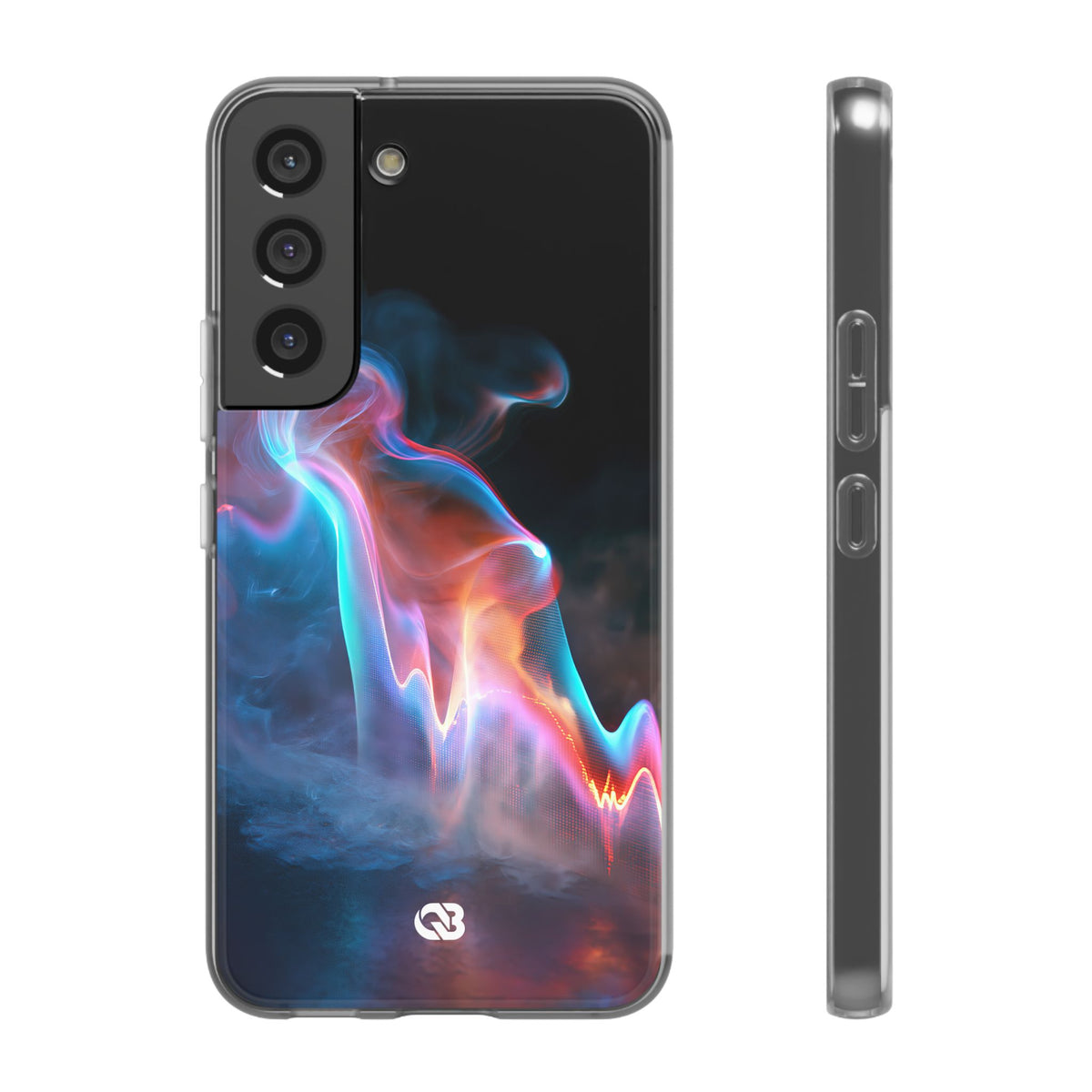 Neon Waveform · Lite Phone Case for Samsung · Black