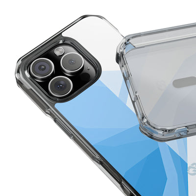 Blue Impact MagSafe Phone Case for iPhone - Arctic Glacial Ridge