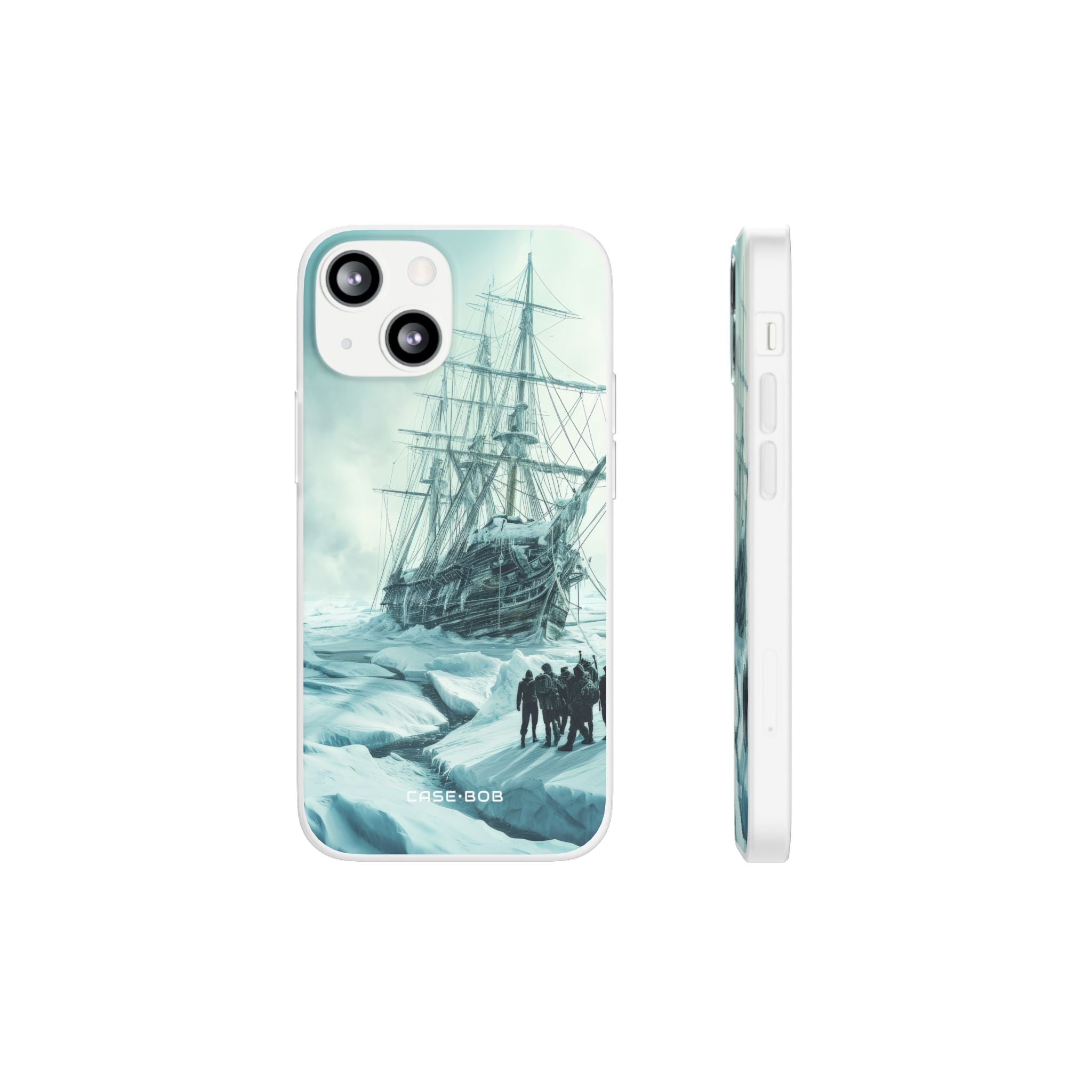Icebound Ship iPhone 13 mini Case - Soft