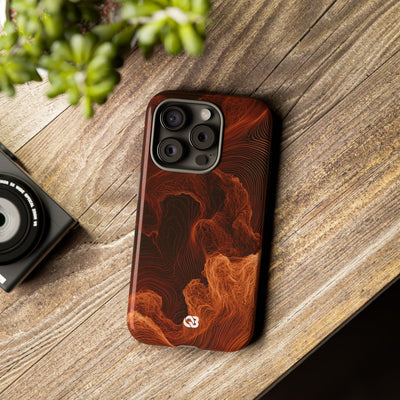 Amber Filament · Tough Phone Case for iPhone · Orange